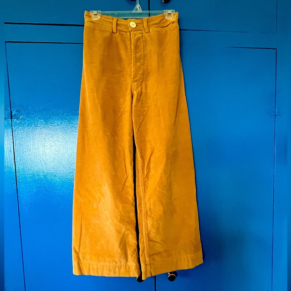 JESSE KAMM CORDUROY SAILOR PANTS